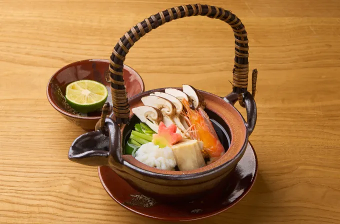 松茸の土瓶蒸し