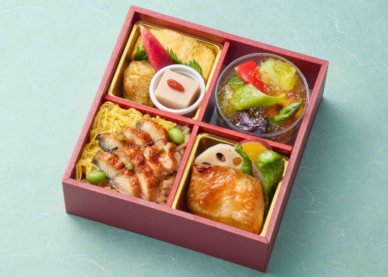 京の味わい カレイ柚子胡椒焼きと夏野菜ジュレがけ