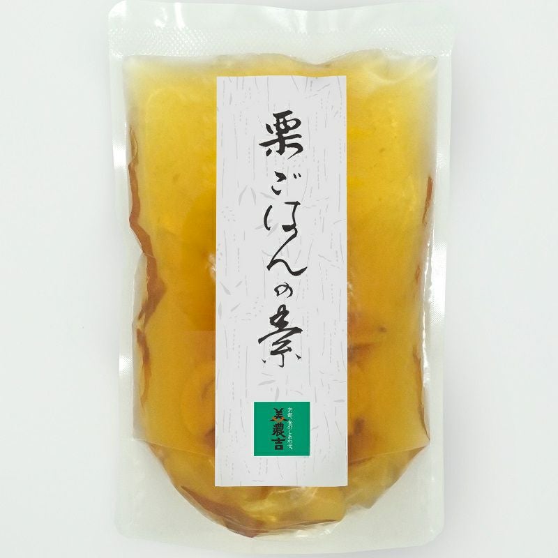 栗ご飯の素｜旬の素材を使った簡単炊き込みご飯の素です 京料理 美濃吉